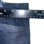 Maureen Bandolino Womens Dark Blue Mid Rise Dark Wash Capri Jeans Size 14 Photo 2