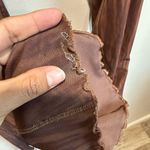 House Of CB  Chocolate Flare Pants Photo 4