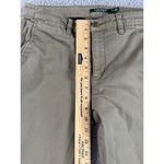 Lauren Ralph‎ Lauren Chino Pants Womens 6 Flat Front Green Photo 5