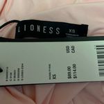 LIONESS NEW  Glory Blush Pink Long Sleeve Ruched Boat Neck Mini Bodycon Dress XS Photo 6