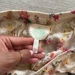 Z&L Europe made in India floral dainty loungewear sleep shorts with tassels Orange Size M Photo 3