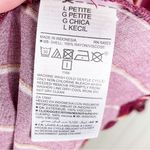 Old Navy  Waist-Defined Keyhole Neckline Long Sleeve Knee Length Dress LG Petite Photo 7