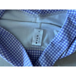 Wilo The Label Biker Shorts Womens Large Purple Gingham Crossover Active Gym Photo 2