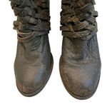 Free People  Carrera Leather Strappy Zip Booties Photo 3