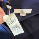 Loft NWT Skirt Dip Dye Pencil Midi Blue Size 2 Petite Photo 2