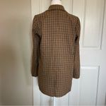 Madewell  Brown Plaid Double-Breasted Blazer Photo 2