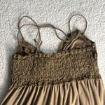 Zenana Outfitters  Tan Lace Midi Dress With Lace Top Photo 4