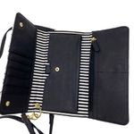 Betsey Johnson Embroidered Heart Convertible Trifold Wallet Crossbody Bag Photo 6