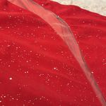 Red shimmer dress size L Size L Photo 7