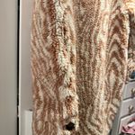 Free People + Apparis Rico Swirl Print Coat In Neutral Photo 7