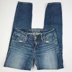 American Eagle  Jegging Super Stretch Jeans Women's Size 0 Short Medium Wash Photo 0