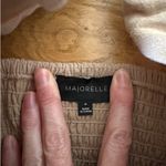 Majorelle  - Emily Open Back Long Sleeve Top in Beige Photo 2