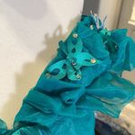 Women’s Fairy Tale Prom Party Dress with Corset Back Size 4 NWT Green Photo 2