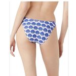 Kate Spade  New York Shell‎ Print Blue White Bandeau Bikini Swim Bottoms Women’s Photo 1