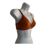 All.You. LIVELY Women Mesh Trim Bralette Terracotta Orange Brown Size M Wireless Size M Photo 3