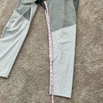 Outdoor Voices Leggings Tri-Tone Colorblock Gray White Warm Up Women's XL Photo 3
