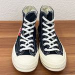 Converse X Comme des Garçons PLAY High Top Chuck 70 Unisex Sneakers Women’s 7 Photo 4