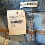 Ulla Johnson Otto Bowed Barrel Leg Jean Tie Front Button Fly High Rise 0 NEW Photo 9