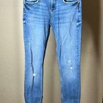 ZARA  woman size 4 distressed skinny jeans Photo 0