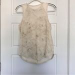 Lululemon Sculpt Tank Top Aquila White Opal Multi / White Opal | Size 4 Photo 2