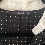ZARA  Polka Dot Mini Dress Pearl Buttons Photo 6