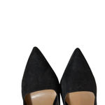 Abound  Pumps Womens Size 8.5 Velveteen‎ Black Pointed Toe  Slip On Heels Photo 4