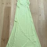 Nicholas Maxi Dress Cowl Neck Size 12 Green Photo 6