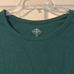 st. john's bay NWT St John’s Bay Dark Green Long Sleeve Tee 1X Photo 1