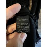 Iris  Black Dress size Small Cocktail Long bell Sleeves Short Lace Elegant Party Photo 4