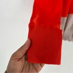 Chinti & Parker Wool Cashmere Color‎ Block High Neck Sweater Soft Lightweight L Pink Size L Photo 4