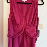 Chelsea28  Fuchsia Sleeveless Top Size XL Photo 0