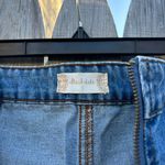 Altar'd State Zipper Front Denim Mini Skirt | Size S Photo 3