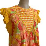 Anthropologie  Blouse Verb Cotton Floral Photo 3