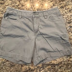 The North Face Shorts Womens 6 Tan A5 Series Canvas Cargo Cotton Hiking Photo 0