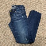 American Eagle Blue Skinny 77 Jeans Photo 3