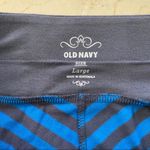 Old Navy  Like New Blue Geometric Skirt Sz Large Photo 2
