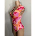 Sanctuary New.  colorful Geometric one piece. Small. Retails $125 Photo 7