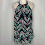 One Clothing LA Watercolor Halter Dress Tunic 1PE Photo 1