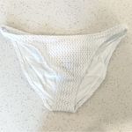 ANDIE  X Demi Moore The Tropez Bikini Bottom In White Crochet‎ Size Medium Photo 3