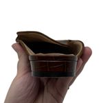 Brenda Zaro Leather Mule Slip On Leather Croc Style Shoes Size 42 Photo 10