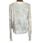 Sanctuary light knit relaxed tie dye chunky button cardigan neutrals size M Photo 2