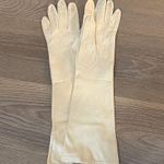 Christian Dior Vintage beige  leather evening gloves Photo 0