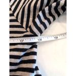 We The Free Free People Women’s Striped Peplum Long Sleeve Top Black Gray S Photo 4