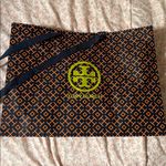 Tory Burch Black and Orange shopping bag Photo 0