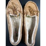 Minnetonka  SKU 7672 Womens Moccasins Sheepskin Lined Slip On Shoes Size 10 Photo 5