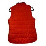 Sonoma Red Full Zip Sherpa Lined Puffer Vest Photo 2