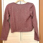 Wallflower Size XL Insta Smooth slimming long sleeve checked top Red Photo 2