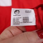 Heidi com Red Swiss Flag V Neck T Shirt XL Cotton Modal Made in Turkey Photo 3