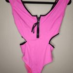 ZARA side cut out zipper retro swimsuit Photo 0