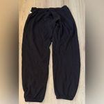 PINK - Victoria's Secret  Black Jogger Pants Photo 2